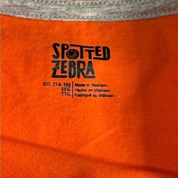 Spotted Zebra Orange Tank Top Size XXL - Picture 5 of 5